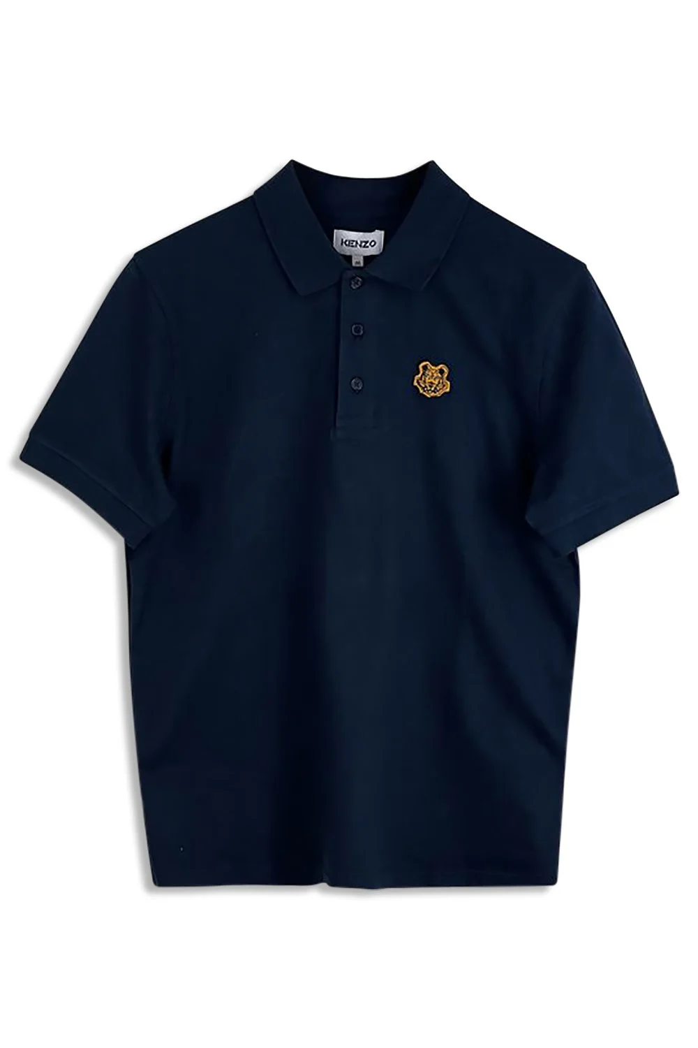 Shop the Men's Navy Kenzo Tiger Crest Polo T-Shirt — LOVE LIFE